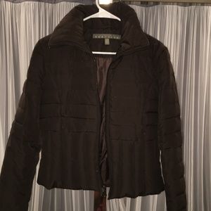brown jacket